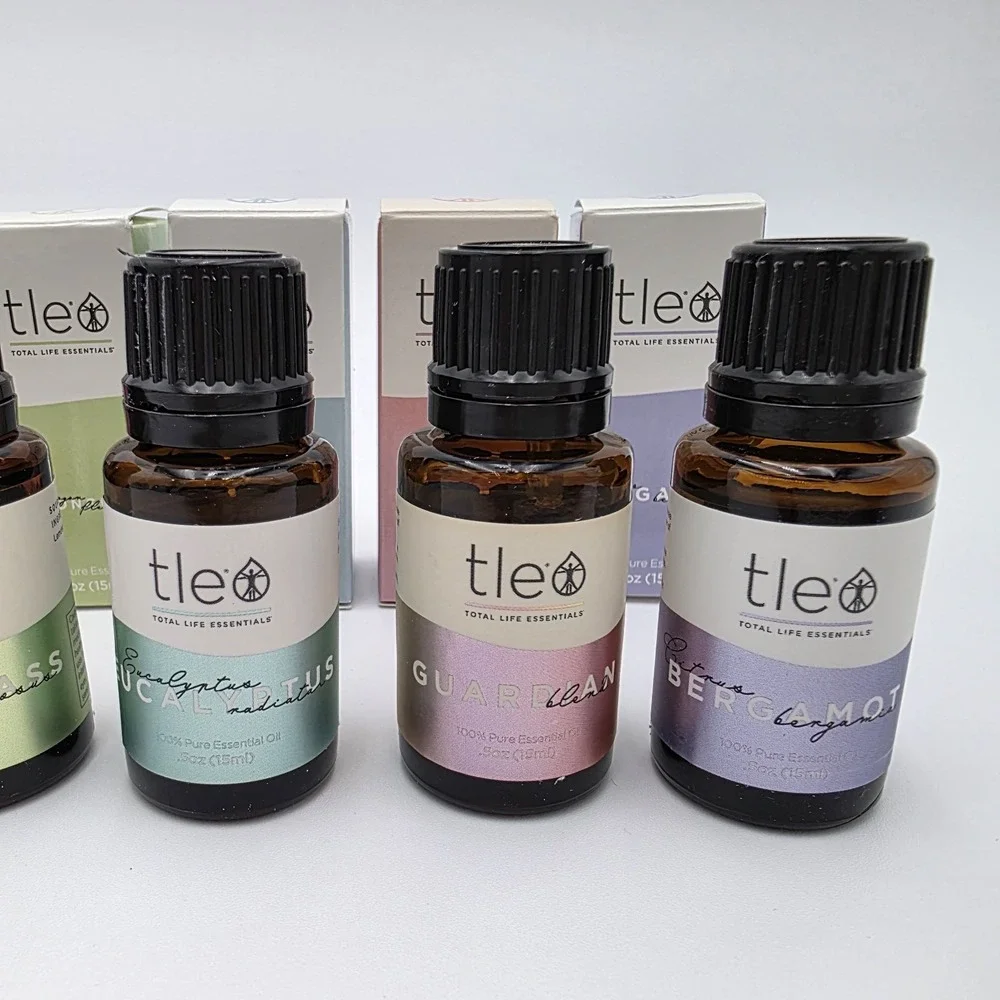 SEALED! Total Life Essentials 100% Pure Essential Oil 6pc Set - Gift/Starter Set